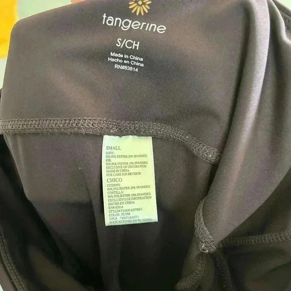 Tangerine Leggings Plum Purple Size S - Picture 6 of 6